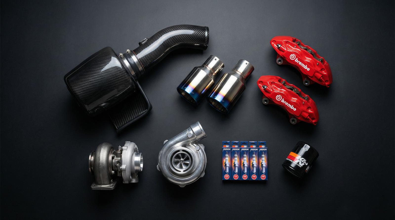 每日吃瓜修车改装配件展示